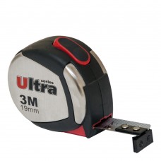 Рулетка Ultra магнитная, нейлоновое покрытие 3м*19мм (3822032)