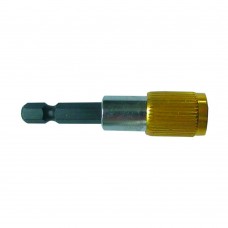 Адаптер магнитный с держателем для бит ¼” 60мм Sigma 4012521