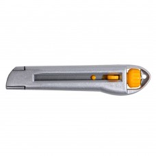 Нож Sigma металлический корпус лезвие 18мм винтовой замок (8211011)