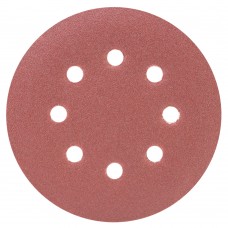 Шлифовальный круг 8 отверстий Ø125мм P150 (10шт) Sigma (9122681)